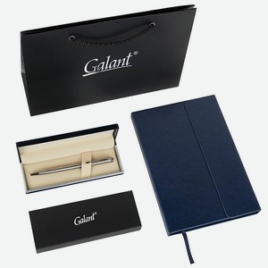 Подарочный набор Galant ручка шариковая и ежедневник А5 в пакете