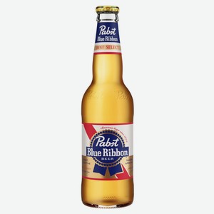Пиво Pabst Blue Ribbon Best Select светлое фильтрованное, 440 мл