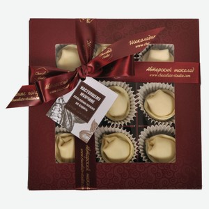 Конфеты Chocolate Studio Пельмени шоколадные с фундуком, 100 г