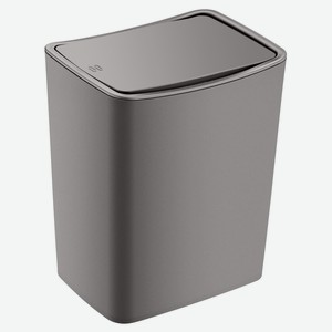 Контейнер для мусора Smartware Touch Terra черный, 4 л