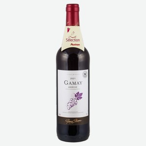Вино Pierre Chanau Gamay Ardeche красное сухое Франция, 0,75 л