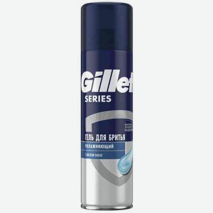 Гель для бритья увлажняющий Gillette Series с маслом какао, 200 мл