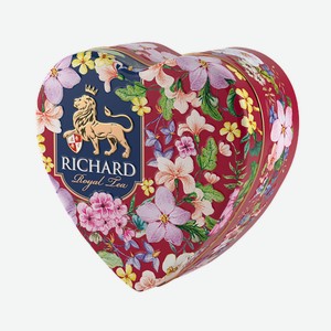 Чай черный Richard Royal Heart 30г ж/б