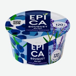 Йогурт Epica с голубикой и лавандой 4,8%