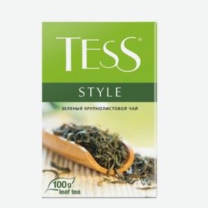 Чай «Tess» листовой, Style, зеленый, 100 г