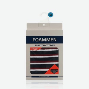 Мужские трусы Foammen Fo210002-1 , Широкая бордовая полоска , M. Цены в отдельных розничных магазинах могут отличаться от указанной цены.