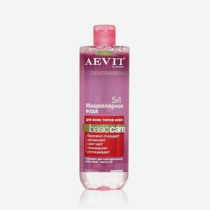 Мицеллярная вода для всех типов кожи AEVIT by Librederm Basic Care 5 в 1 400мл. Цены в отдельных розничных магазинах могут отличаться от указанной цены.