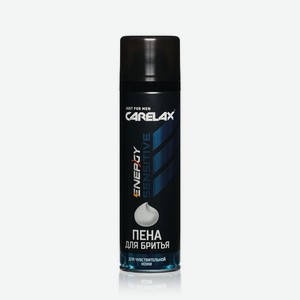 Пена для бритья Carelax Energy Sensitive для чувствительной кожи 200мл. Цены в отдельных розничных магазинах могут отличаться от указанной цены.