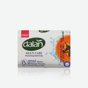 Мыло туалетное Dalan Multi Care   Micellar Water & Papaya Passion   75г. Цены в отдельных розничных магазинах могут отличаться от указанной цены.