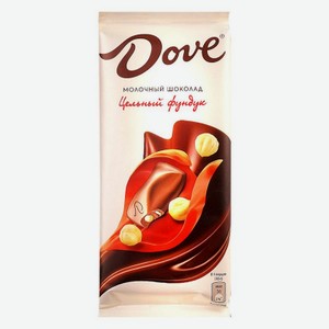 Шоколад Dove молочный/фундук 90г