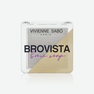 Фиксирующее мыло для бровей Vivienne Sabo Brovista brow soap 3г. Цены в отдельных розничных магазинах могут отличаться от указанной цены.