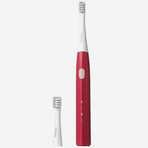 Звуковая электрическая зубная щетка DR.BEI Sonic Electric Toothbrush GY1 красная