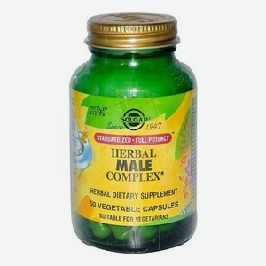Биодобавка для мужчин Травяной комплекс Herbal Male Complex 50 капсул