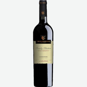 Вино Carmenere Family Selection Gran Reserva 0.75л.