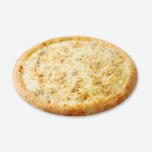 Пицца С грушей и голубым сыром с колбасным бортом на традиционном тесте 40 см