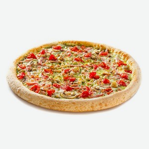 Пицца Альфредо с сырным бортом на традиционном тесте 30 см