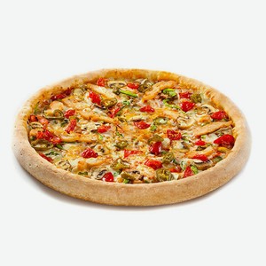Пицца Мексиканская с сырным бортом на традиционном тесте 40 см
