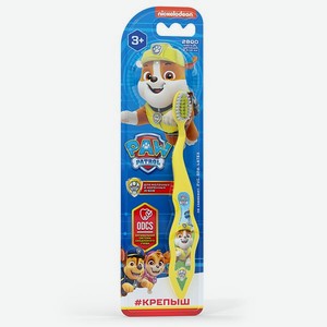 Зубная щётка для детей Multifab Щенячий патруль Крепыш жёлтый