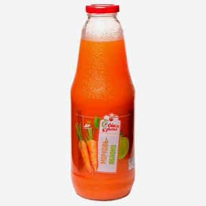 Сок Соки Крыма 1л морковно-яблочный ст/б