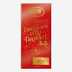 Шоколад темный Feletti 55%, 100г Италия