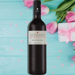 Вино  Нувиана Каберне Совиньон Темпранильо  выдержанное красное сухое 0,75л 13% (4061)