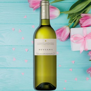 Вино  Нувиана Шардоне  сортовое ординарное бел.сухое 0,75л 12% (4034)