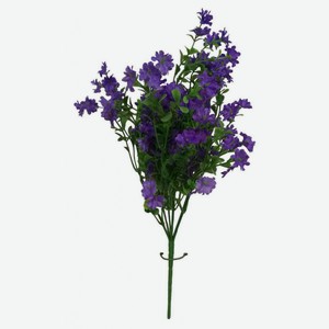Цветок искусственный Гипсофила синяя 40 см, 7 шт.