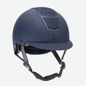 Шлем для верховой езды с регулировкой SHIRES Karben  Valentina , обхват головы 53-55 см, синий (Великобритания)