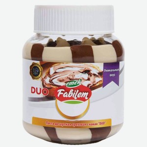 Паста ореховая Fabilem DUO с какао, 350 г