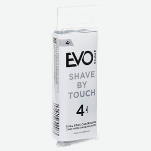 Кассеты для бритья EvoShave N4 сменные 4шт EVOCP04RU