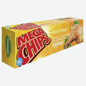 Чипсы картофельные Mega Chips Курица 100 г