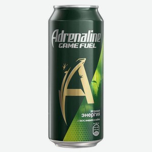 Напиток энергетический Adrenaline Rush Game Fuel со вкусом имбиря и лайма, 449 мл, банка