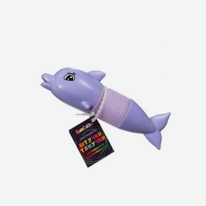 Детская растягивающаяся игрушка Bambolina Штучки тянучки   Дельфинчик   со световым эффектом