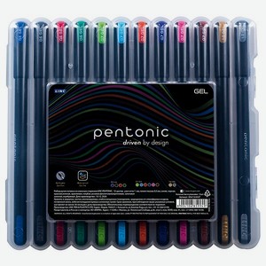 Ручки гелевые LINC Pentonic 0.6 мм 12 шт