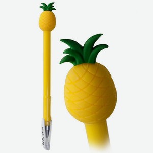 Ручка шариковая ВРОР-65-01-1 желтый(ананас), синяя паста