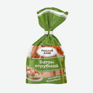 Батон Русский хлеб Отрубной