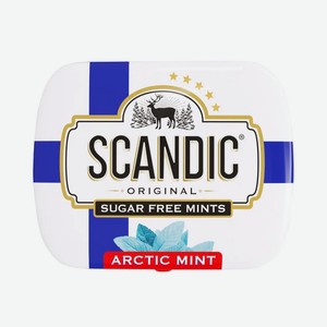 Конфеты освежающие Scandic Арктическая мята