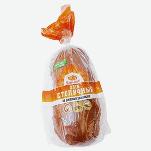 Хлеб 0,65 кг Царь хлеб столичный подовый нарезанный ЖТ/пш п/эт