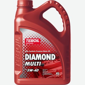 Масло моторное Teboil Diamond Multi 5W-40, 4л Россия