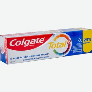 Зубная паста Colgate Total 12 Профессиональное отбеливание, 125 мл