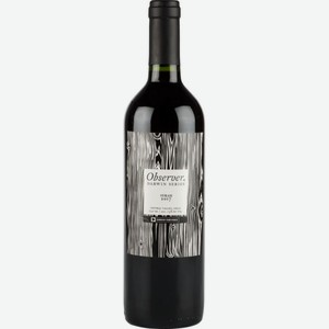Вино Observer Syrah красное сухое 13 % алк., Чили, 0,75 л