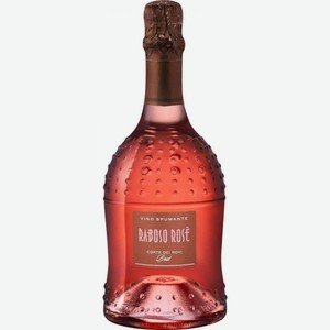Вино игристое Corte Dei Rovi Raboso Rose розовое брют 11 % алк., Италия, 0,75 л