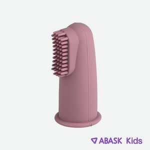 Зубная щетка-напальчник ABASK PINK