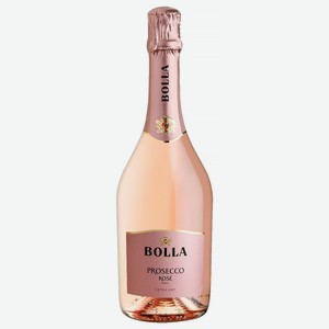 Игристое Просекко Болла Экстра Драй Розе, розовое брют, 11%, 0.75л, Италия