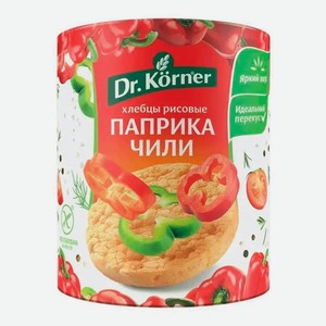 Хлебцы Dr.Korner рисовые с паприкой и чили, 80 г