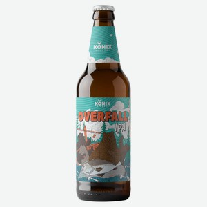 Пиво светлое Konix Brewery IPA Overfall 6,5%, 0,45 л