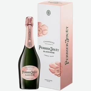 Шампанское Perrier-Jouet Blason Rose 0,75 л в подарочной упаковке