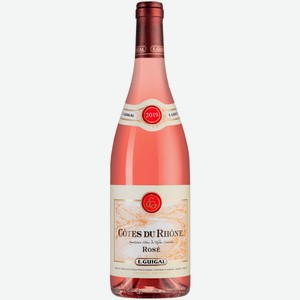 Вино Cotes du Rhone Rose E. Guigal розовое сухое 0,75 л