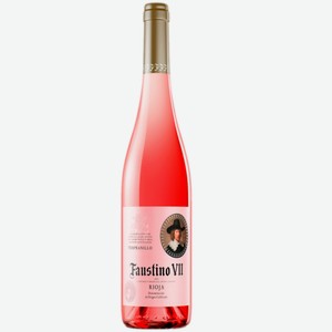 Вино Faustino VII Tempranillo розовое сухое 0,75 л