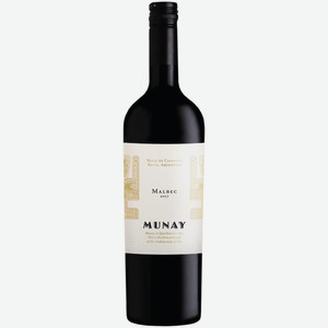 Вино Munay Malbec красное сухое 0,75 л
